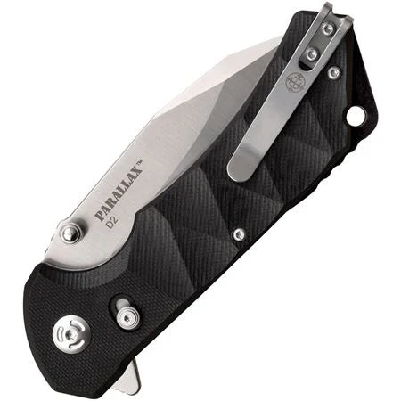 Elite Tactical Parallax Folding Knife D2 Steel G10 Handle Ball Bearing Pivot System Lifetime Warranty