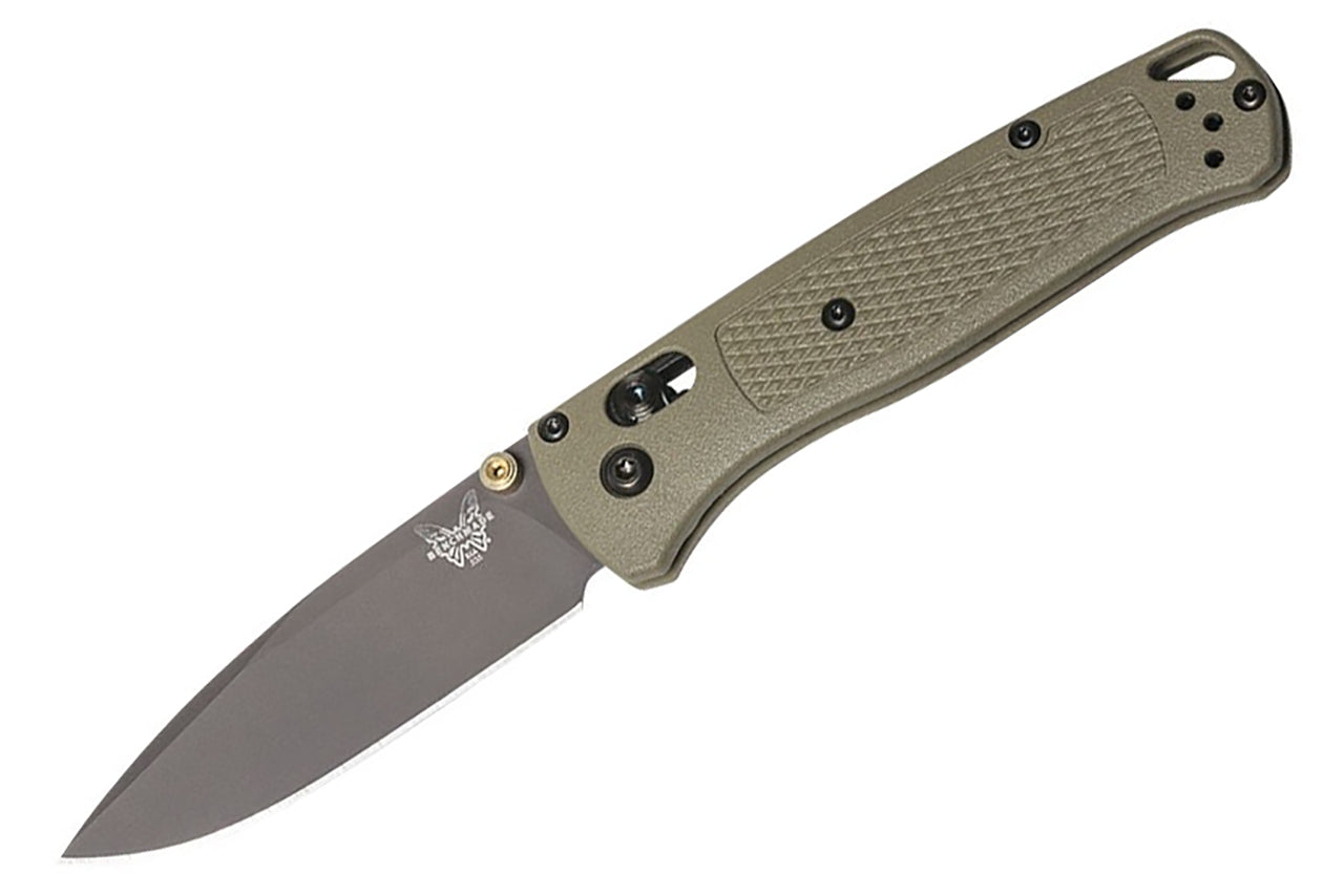 Benchmade 535GRY-1 Bugout Ranger Green Grivory Handle CPM-S30V Blade Folding Knife