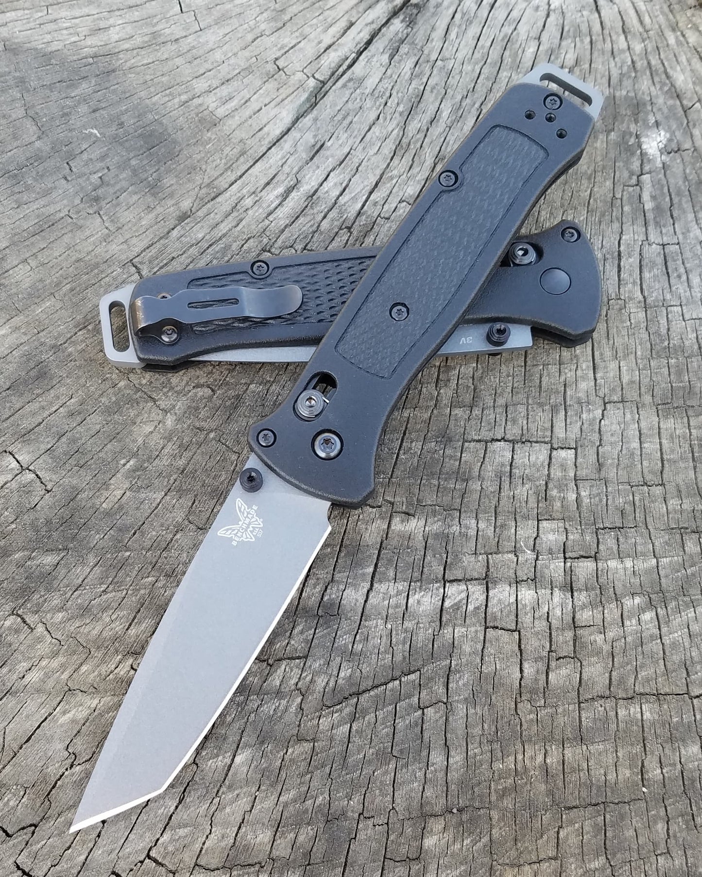Benchmade 537GY Bailout CPM-3V Super Tough Tool Steel Blade Folding Knife