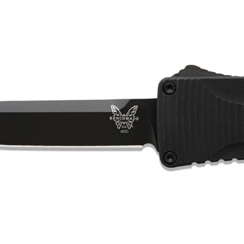 Benchmade 4850BK OM CPM-S30V Black 6061-T6 Aluminum Handle OTF Knife