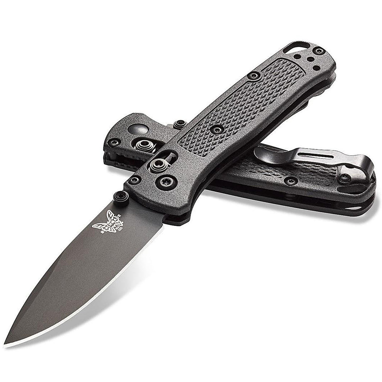 Benchmade 533BK-2 Mini Bugout Black CPM-S30V Blade Black CF-Elite Handle Folding
