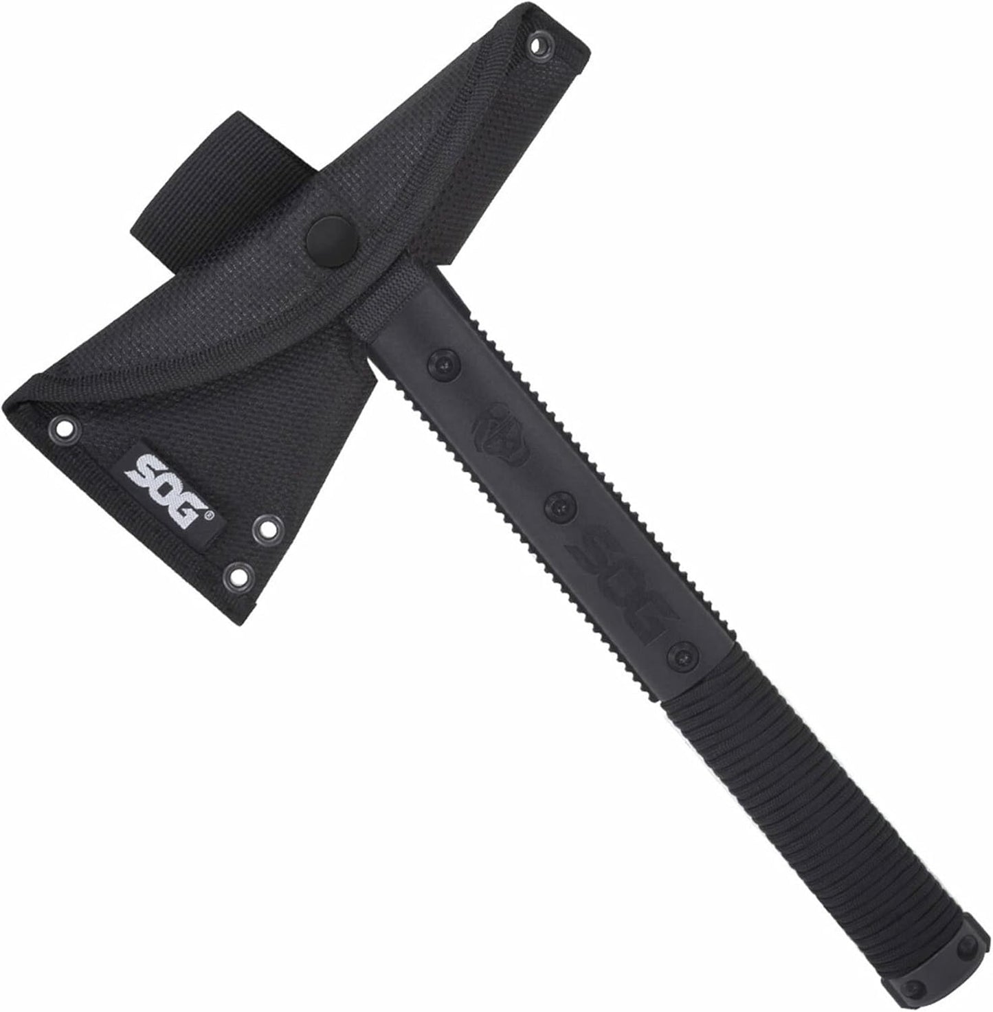 SOG Survival Hawk Tomahawk (SK1001-CP) w/ Fire Starter & Paracord Wrapped Handle