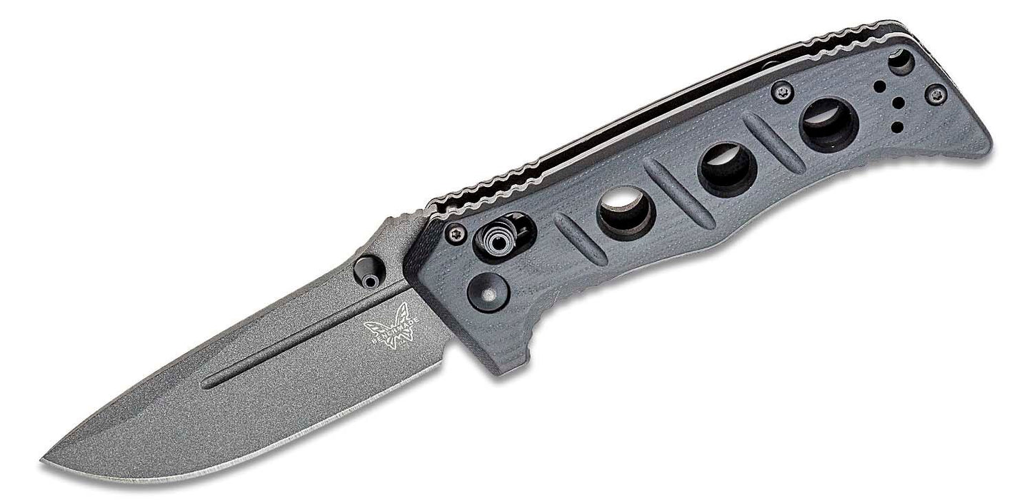 Benchmade 273GY-1 Mini Adamas Black CPM-CruWear Blade Folding Knife