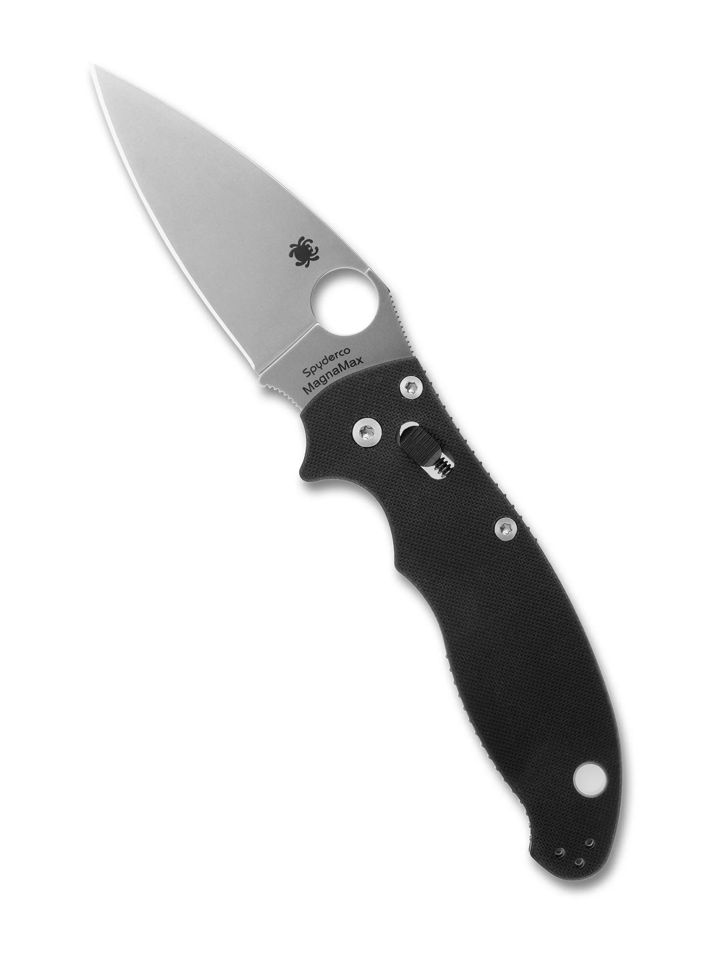 Spyderco Manix 2 MagnaMax Black G10 Knife C101GP2 USA Made Lifetime Warranty
