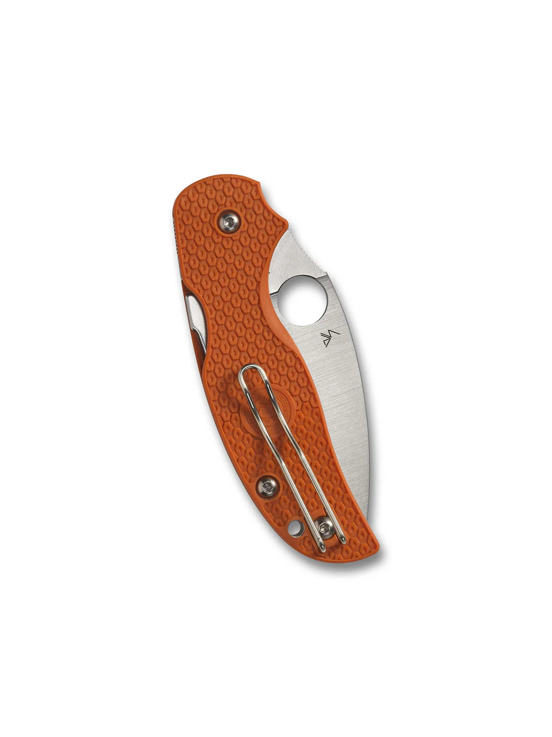 Spyderco Sage 5 Lightweight CPM REX121 Orange FRN Folding Knife C123BORP Taiwan Made Lifetime Warranty