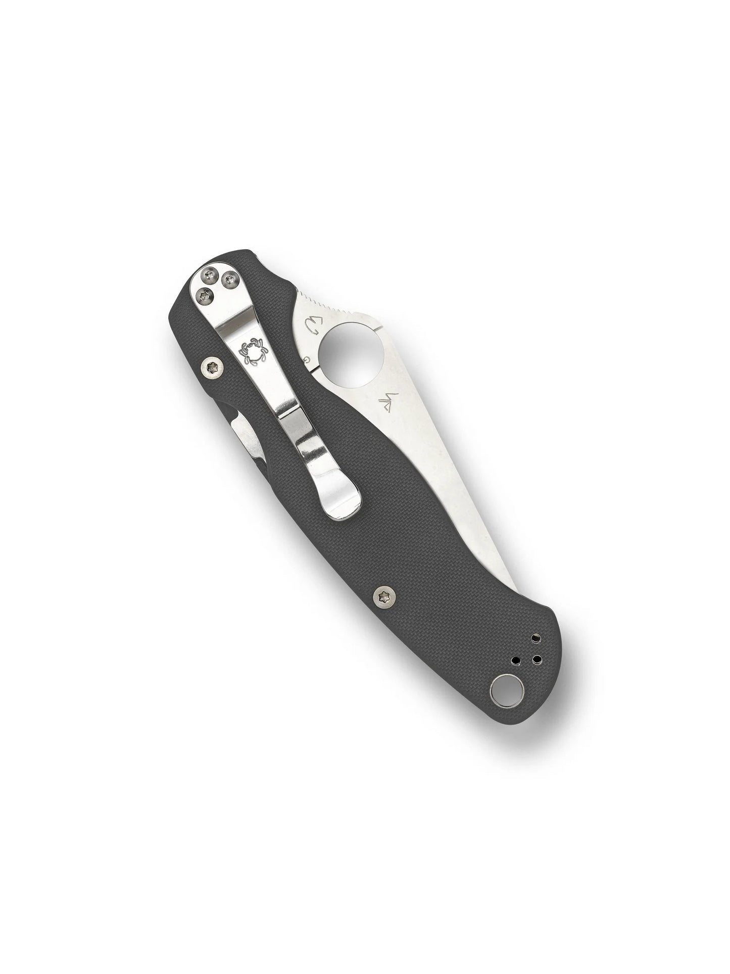 Spyderco PM2 Para Military 2 Maxamet Dark Gray G10 Folding Knife C81GPDGY2 USA Made Lifetime Warranty