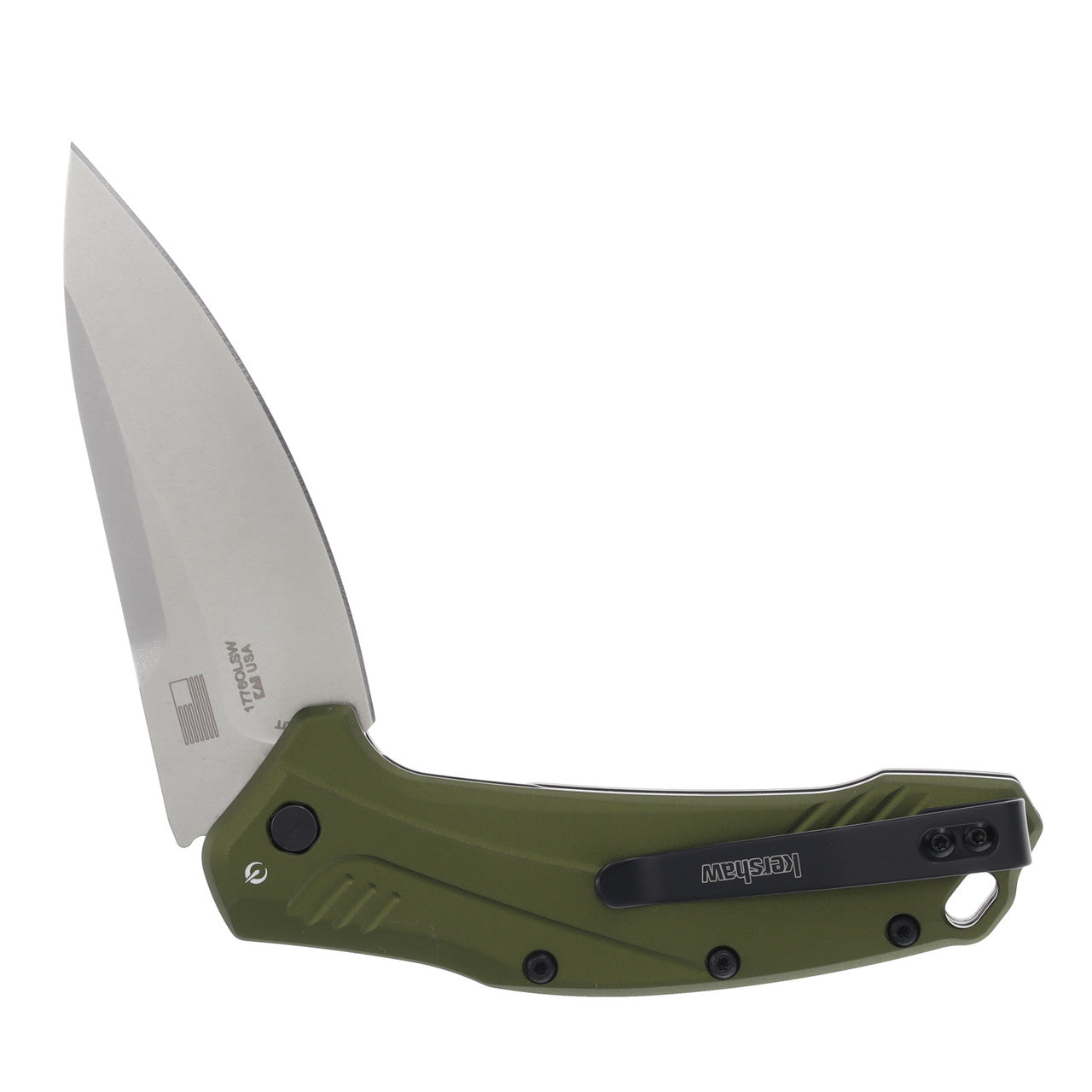 Kershaw 17760LSW- Link CPM-Magnacut Aluminum Handle 3.25" Assisted Open Knife Made in USA Lifetime Warranty