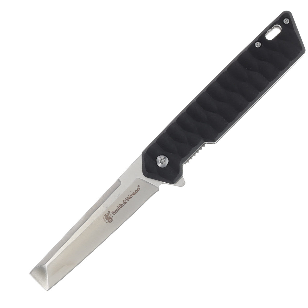 Smith & Wesson 24/7 Folding Cleaver Knife 1193141 G10 Scales Assisted Opening