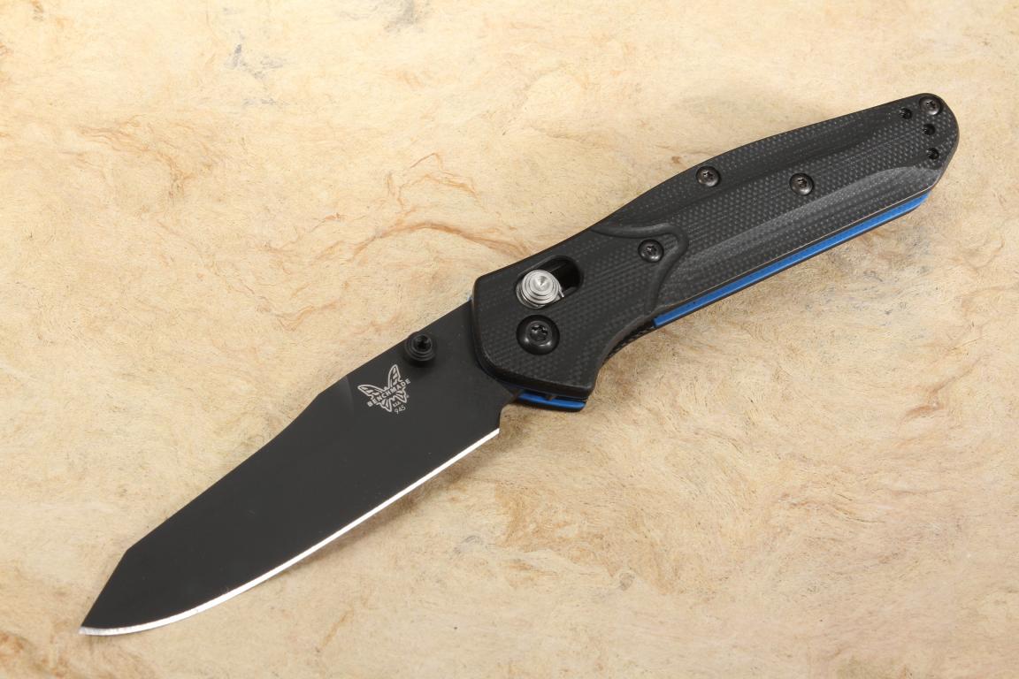 Benchmade 945BK-1 Mini Osborne CPM-S30V Blade Folding Knife Black