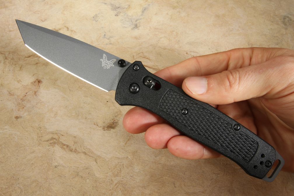 Benchmade 537GY Bailout CPM-3V Super Tough Tool Steel Blade Folding Knife