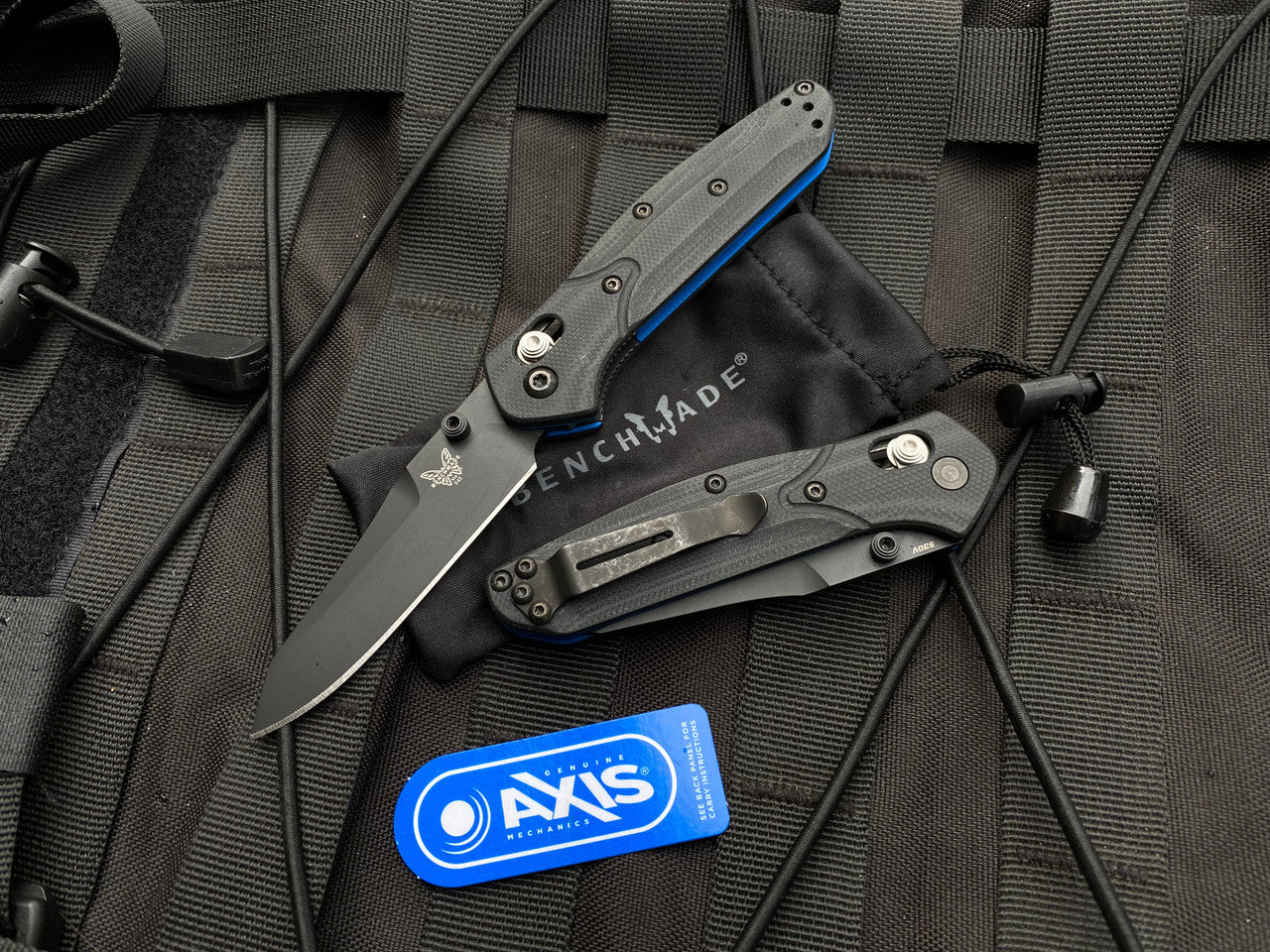 Benchmade 945BK-1 Mini Osborne CPM-S30V Blade Folding Knife Black