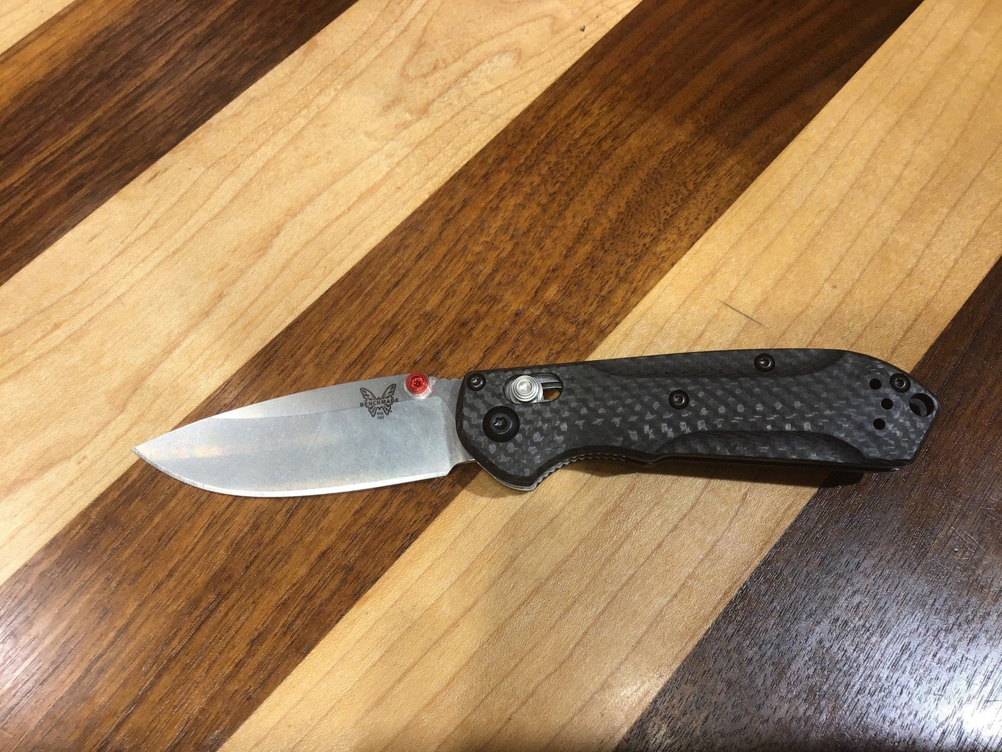 KOTW Sale 250$$$ Benchmade 565-1 Mini Freek CPM-S90V Blade Carbon Fiber Handle Folding Knife