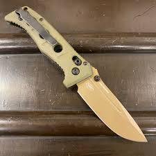 Benchmade 273FE-2 Mini Adamas Flat Earth CPM-CruWear Blade Folding Knife