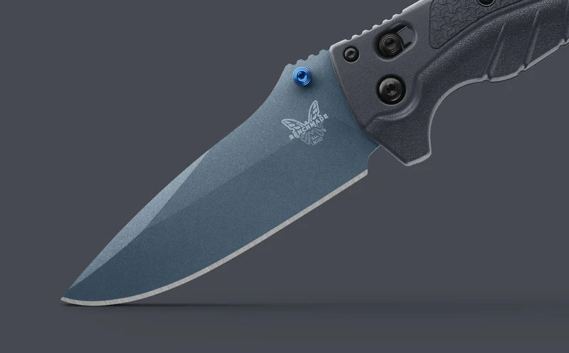 Benchmade 18060BT-01 Adira CPM-MagnaCut Folding Blade Tempest Gray Grivory Handle Water Line
