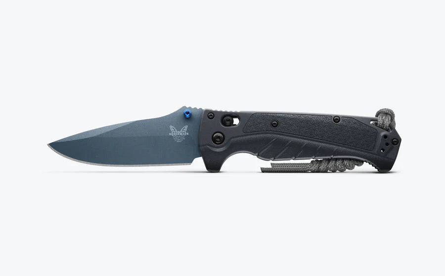 Benchmade 18060BT-01 Adira CPM-MagnaCut Folding Blade Tempest Gray Grivory Handle Water Line