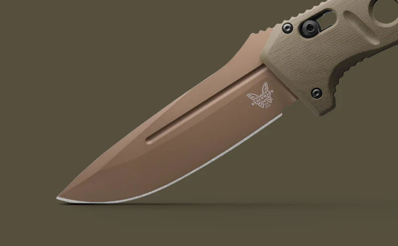 Benchmade 2750FE-2 Auto Adamas CPM-Cru-Wear OD Green G10 Handle Folding Knife