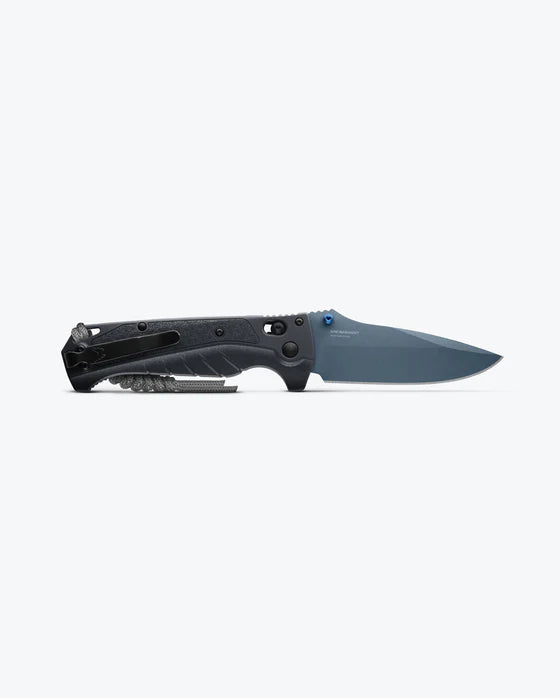 Benchmade 18060BT-01 Adira CPM-MagnaCut Folding Blade Tempest Gray Grivory Handle Water Line