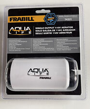 Frabill 14221 Aqua-Life Single Output Aerator 110V Ice Fishing Up To 15 Gallons