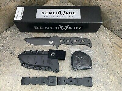 Benchmade 375BK-1 Fixed Adamas Black CPM-CruWear 4.2" Blade Paracord Handle