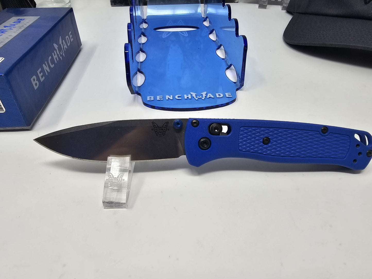 Benchmade 535 Bugout Blue Grivory Handle CPM-S30V Blade Original Bugout