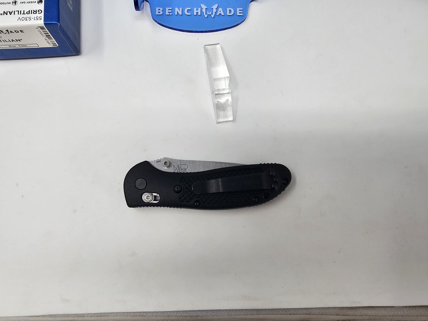 Benchmade 551-S30V Griptilian CPM-S30V Folding Blade Knife Axis Lock