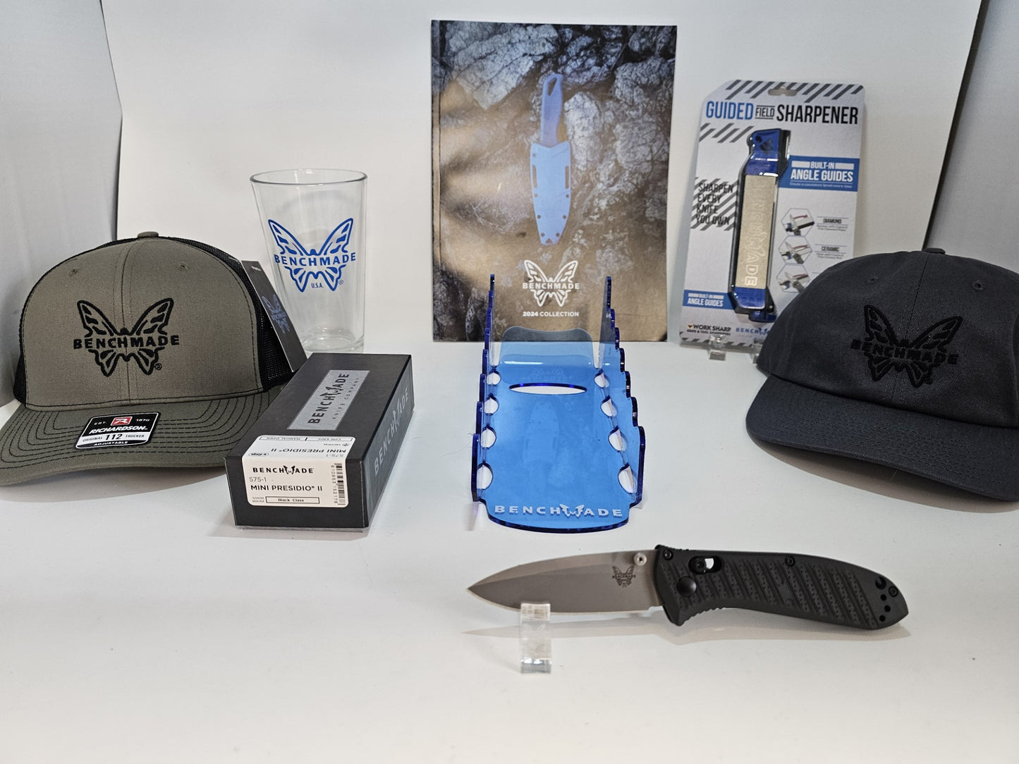 Benchmade 575-1 Mini Presidio II CPM-S30V Blade CF-Elite Handle Folding Knife