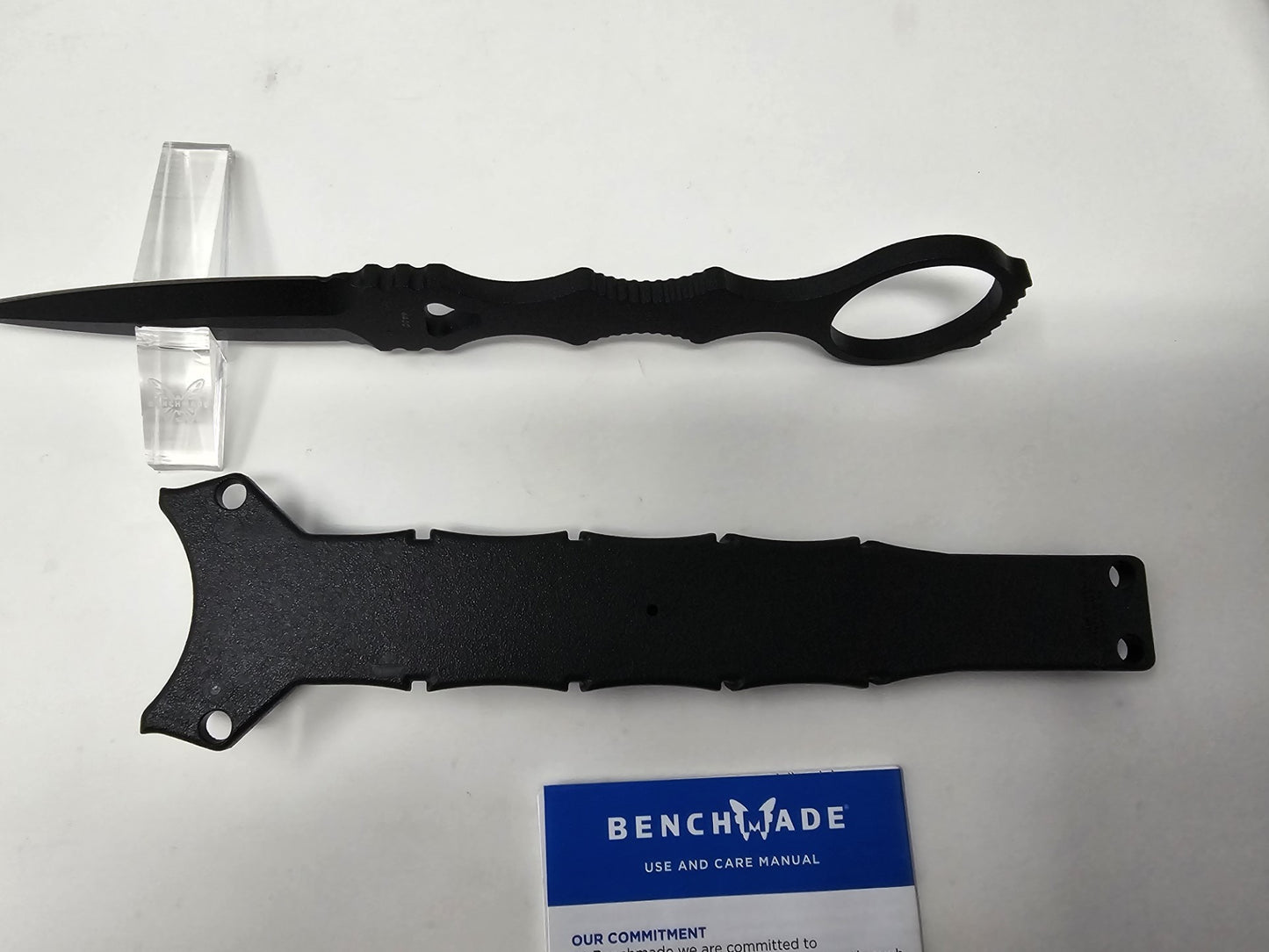 Benchmade 176BK SOCP Self Defense Dagger Greg Thompson Black Sheath 3.22" 440C