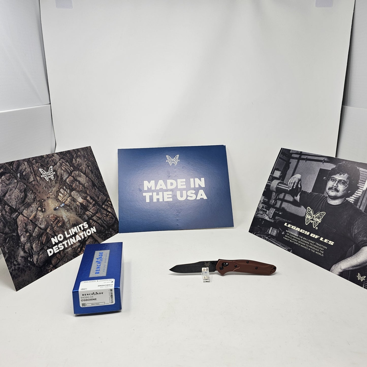 Benchmade 940BK-03 Osborne MagnaCut Burnt Copper 6061-T6 Aluminum New Model