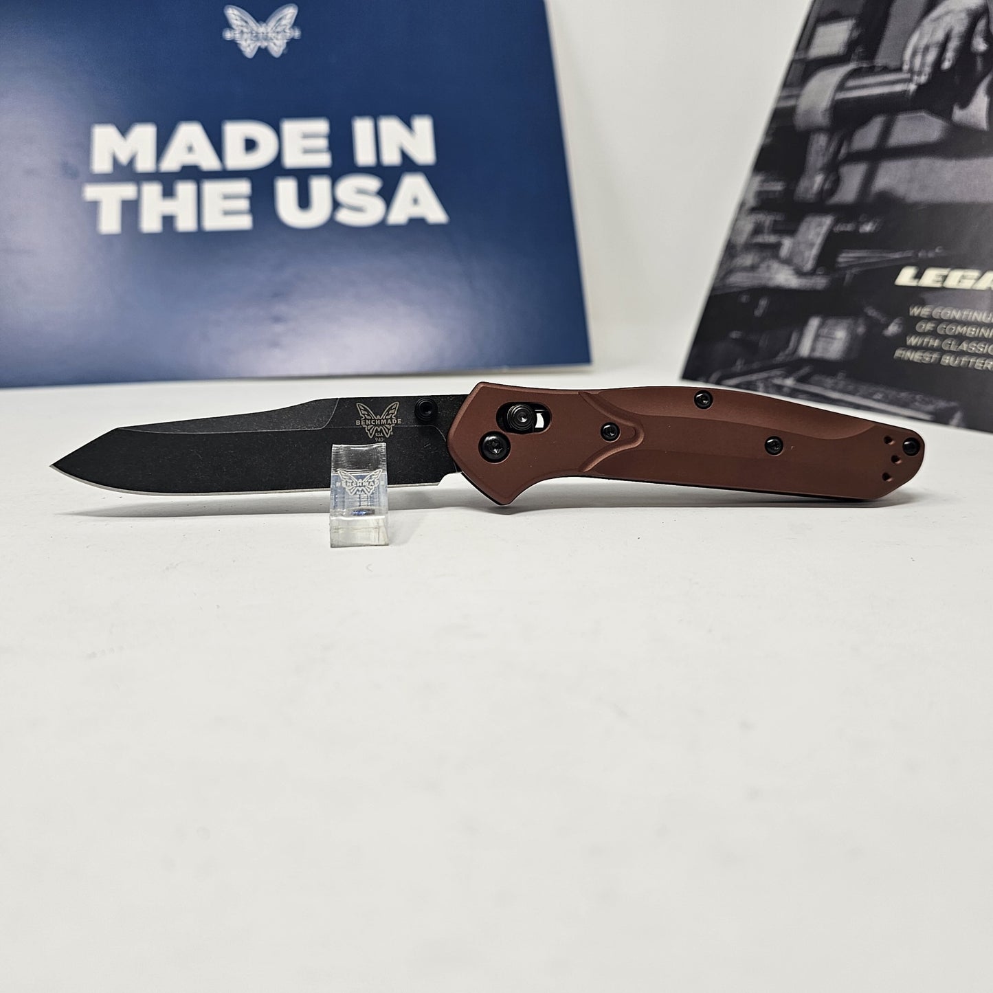 Benchmade 940BK-03 Osborne MagnaCut Burnt Copper 6061-T6 Aluminum New Model