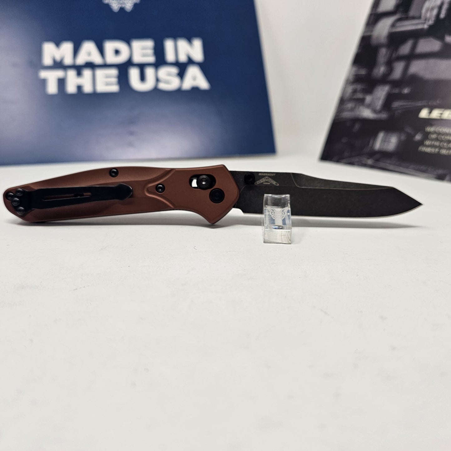 Benchmade 940BK-03 Osborne MagnaCut Burnt Copper 6061-T6 Aluminum New Model