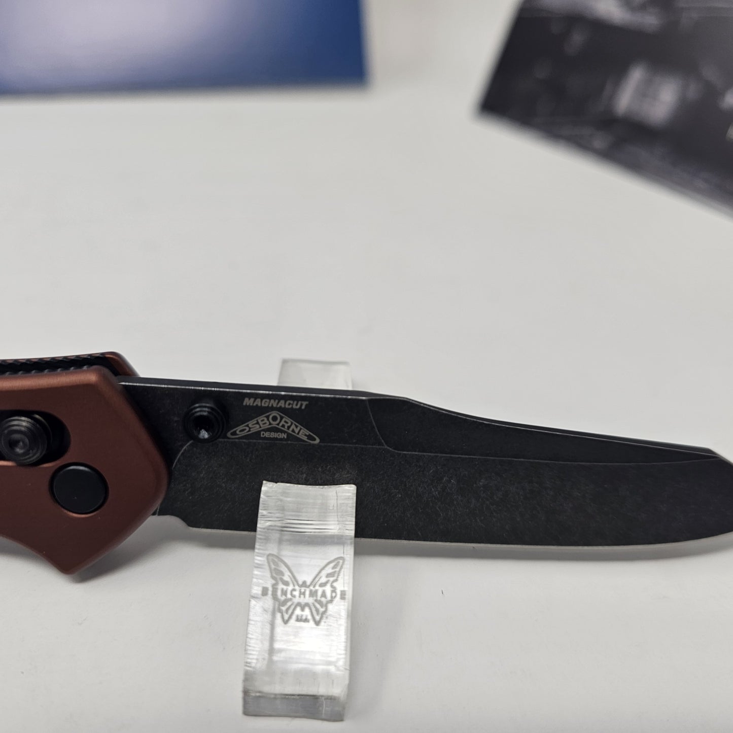 Benchmade 940BK-03 Osborne MagnaCut Burnt Copper 6061-T6 Aluminum New Model