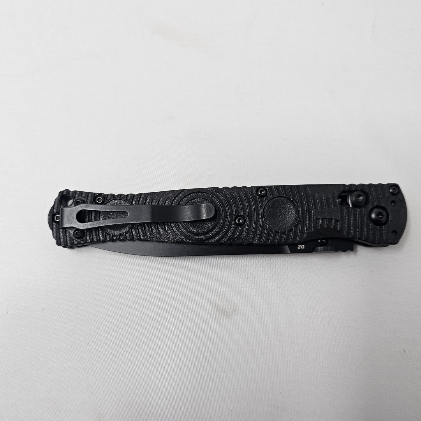 Benchmade 391SBK SOCP Tactical Folder Greg Thompson CPM-D2 Blade CF-Elite Handle Black