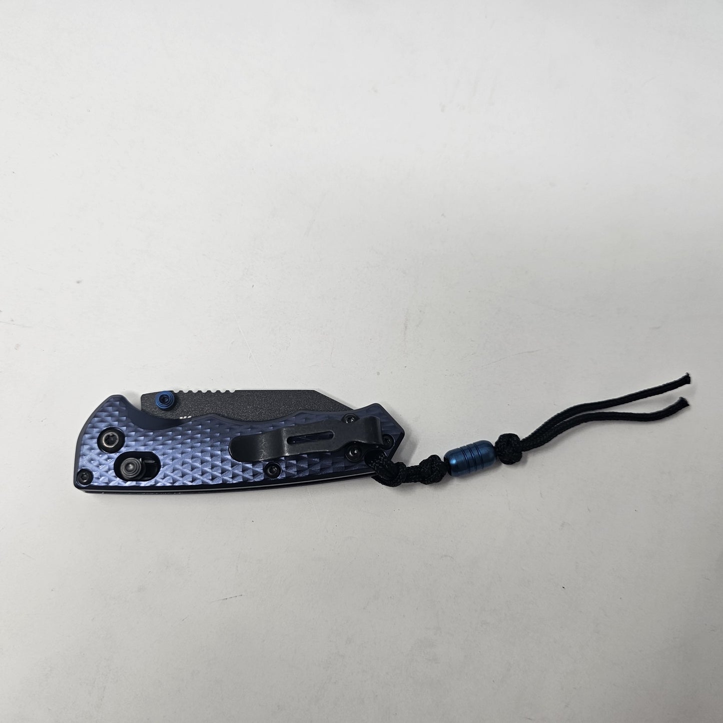 Benchmade 290BK Full Immunity CPM-M4 Blade Steel Crater Blue Aluminum Handle
