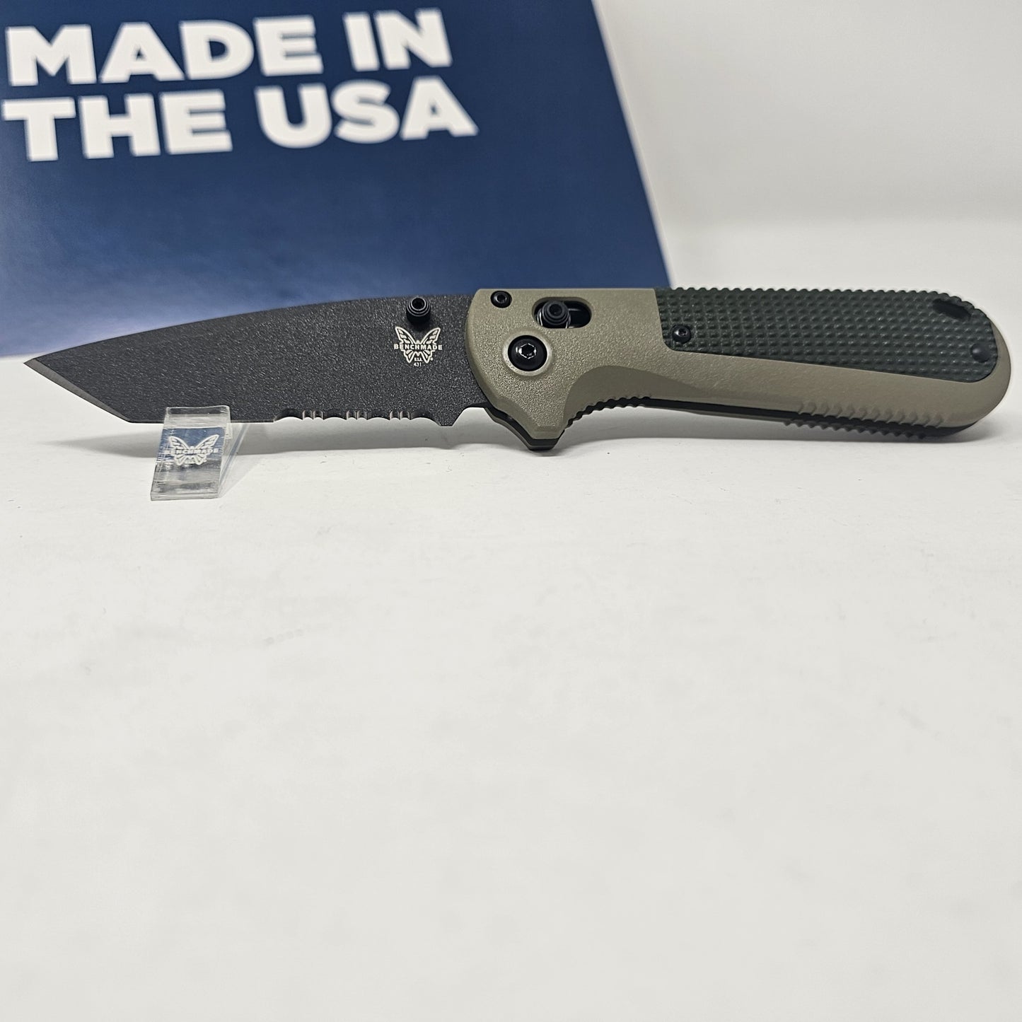 Benchmade 431SBK-1 Redoubt Axis Tanto First Production Model