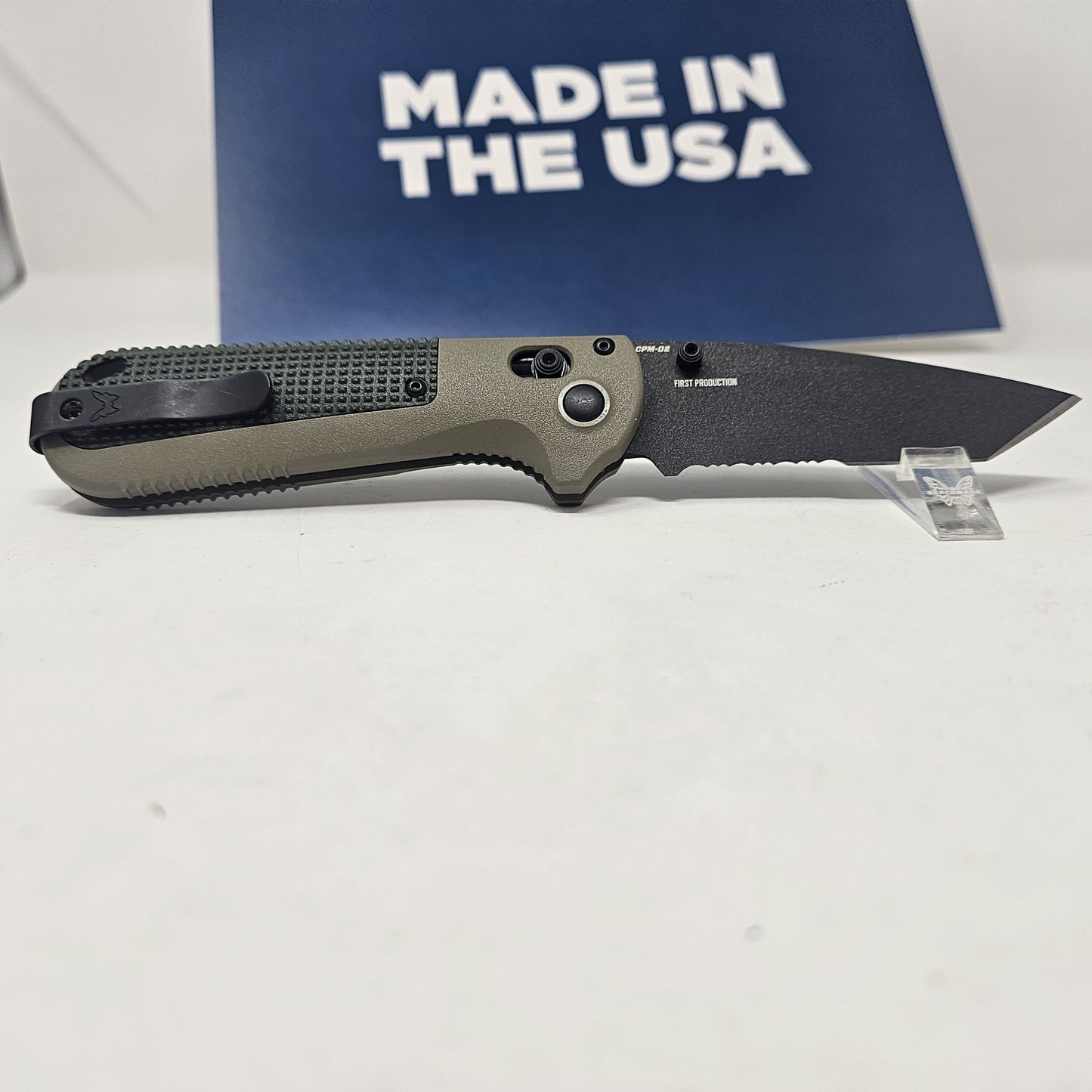 Benchmade 431SBK-1 Redoubt Axis Tanto First Production Model