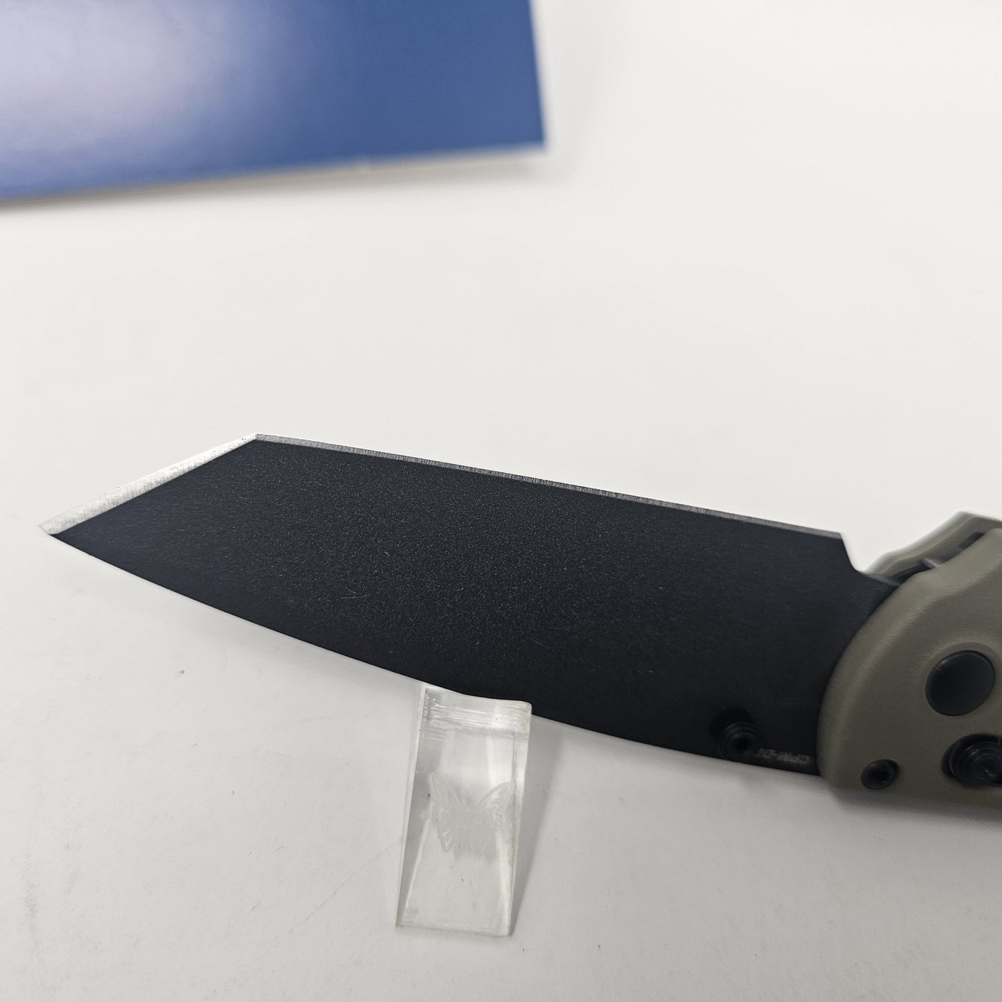 Benchmade 431BK-1 Redoubt Tanto Blade Axis Lock CPM-D2 Ranger Green Grivory