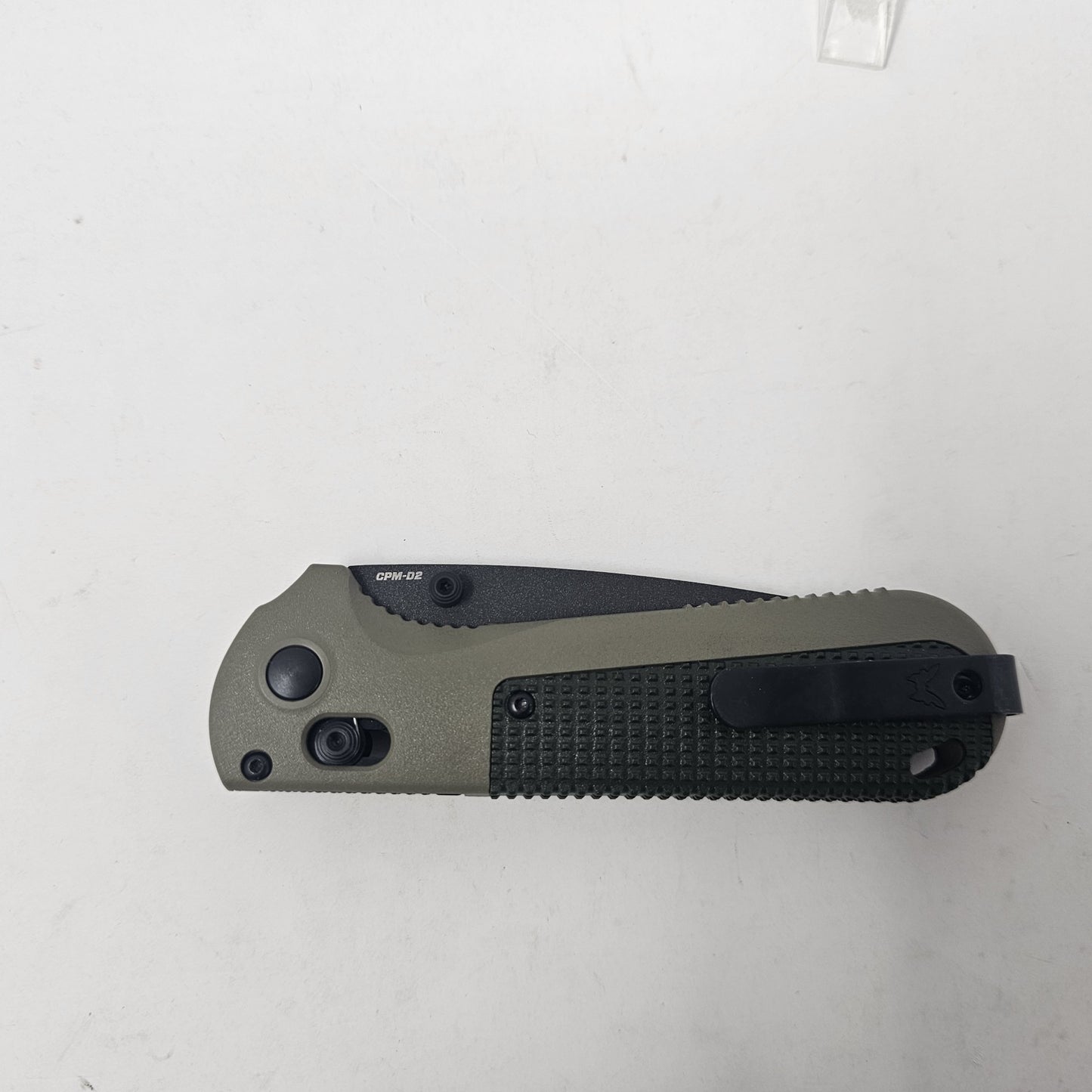 Benchmade 431BK-1 Redoubt Tanto Blade Axis Lock CPM-D2 Ranger Green Grivory