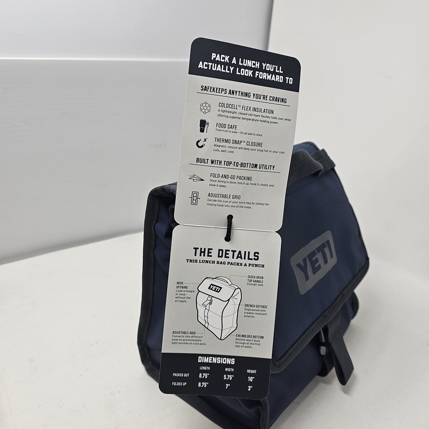 Yeti Daytrip Lunch Bag Navy Cooler