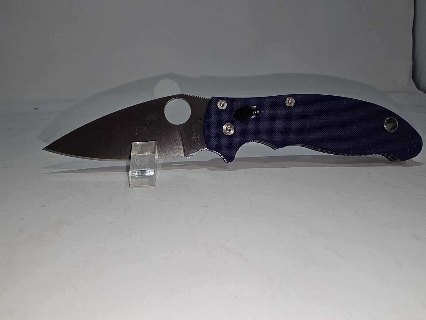 Spyderco Manix 2 CPM-S110V Dark Blue G10 Knife C101GPDBL2 USA Made Lifetime Warranty
