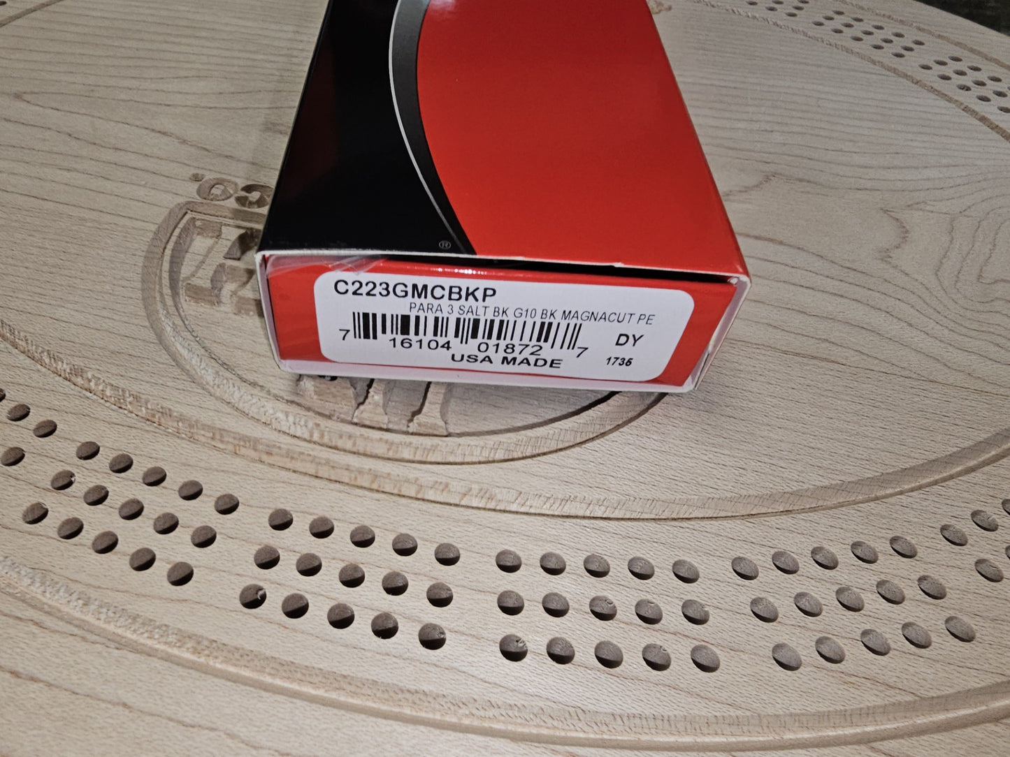 Spyderco Para 3 Salt CPM-MagnaCut Black G10 Folding Knife C223GMCBKP USA Made Lifetime Warranty