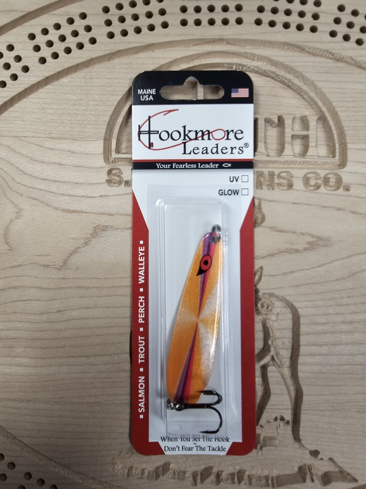 Hookmore Leaders Fresh Squeeze TS2-FSQ-06 Casting & Trollling Spoon Size 6 Hook Made in Maine USA