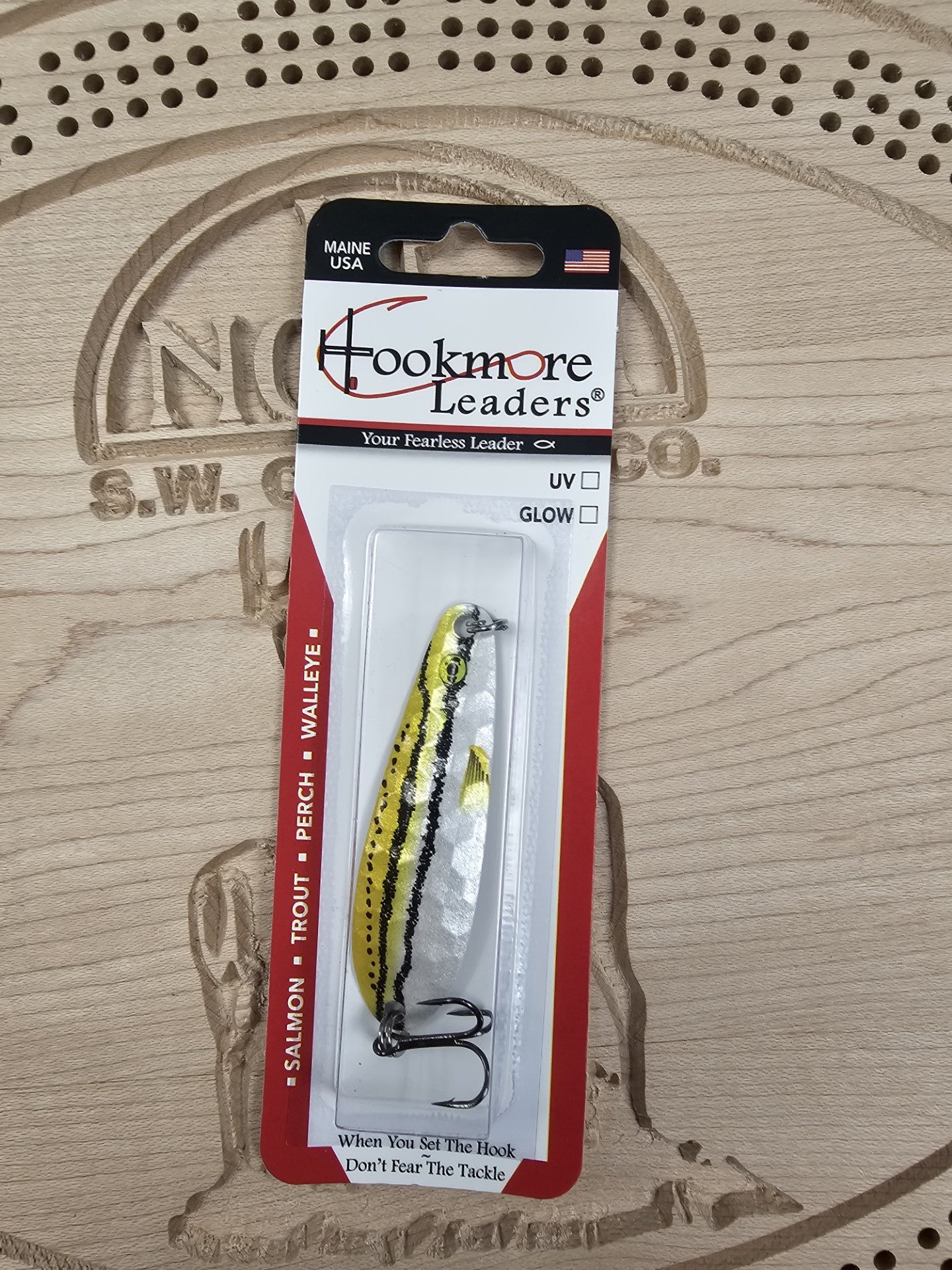 Hookmore Leaders Roll The Dace TS2-RTD-06 Casting & Trollling Spoon Size 6 Hook Made in Maine USA