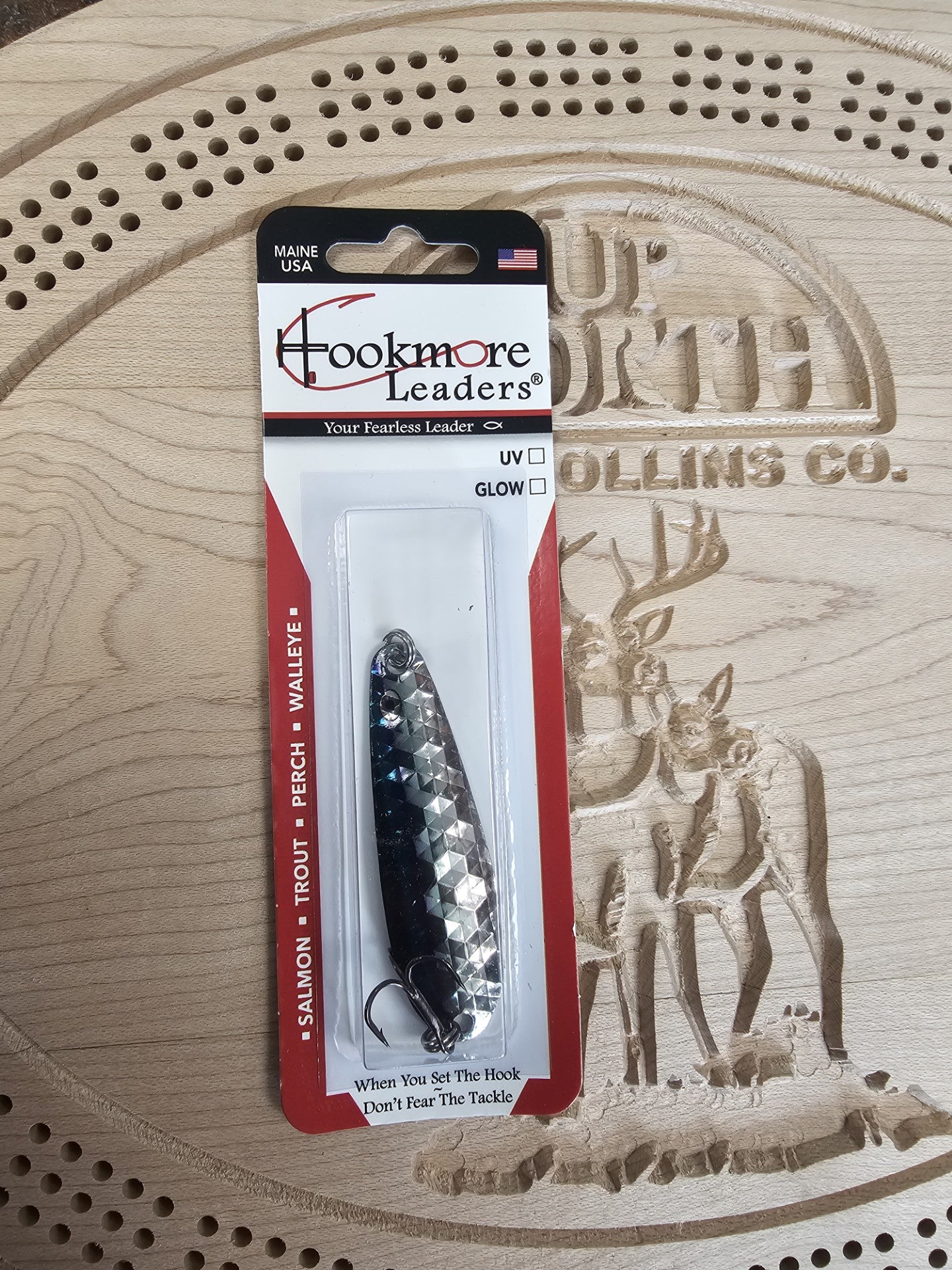 Hookmore Leaders Smeltastic TS2-SMT-06 Casting & Trollling Spoon Size 6 Hook Made in Maine USA