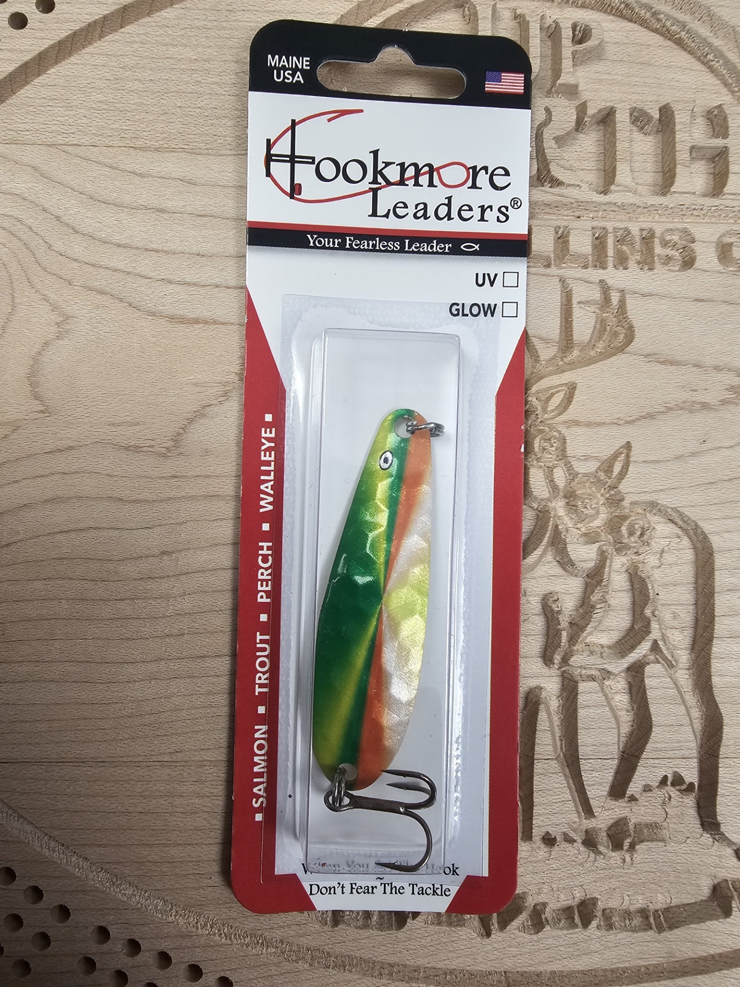 Hookmore Leaders Sublime TS2-SBL-06 Casting & Trollling Spoon Size 6 Hook Made in Maine USA