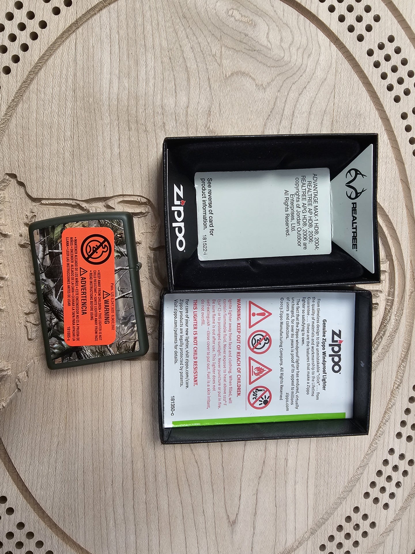 Zippo 28079 Realtree APG Pocket Lighter Made in USA