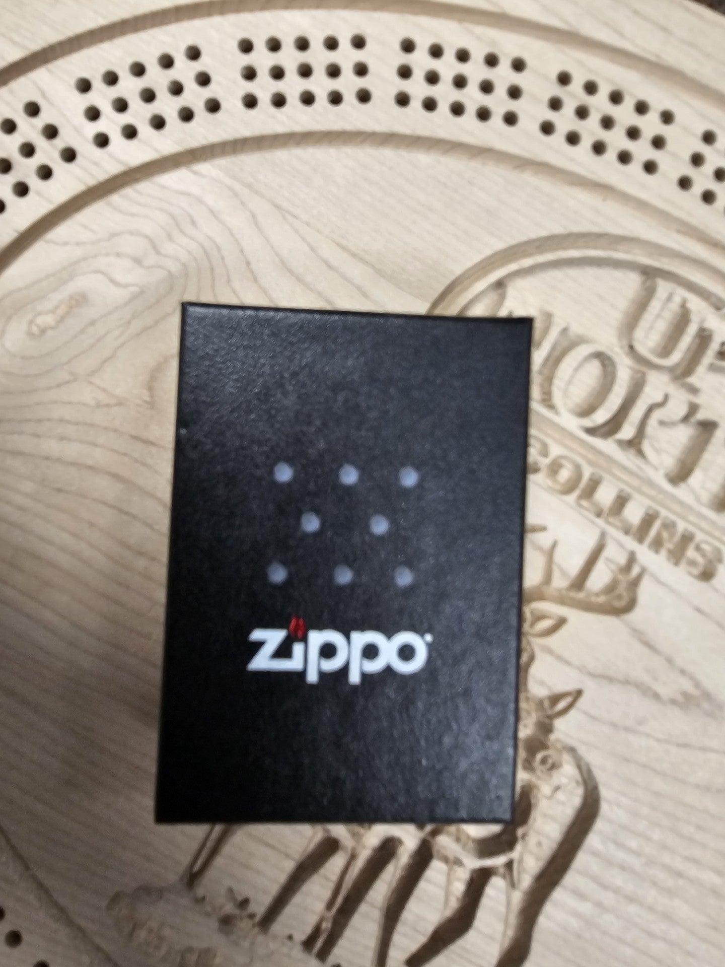 Zippo 24756ZL Ebony High Polish Black Pocket Lighter Made in USA