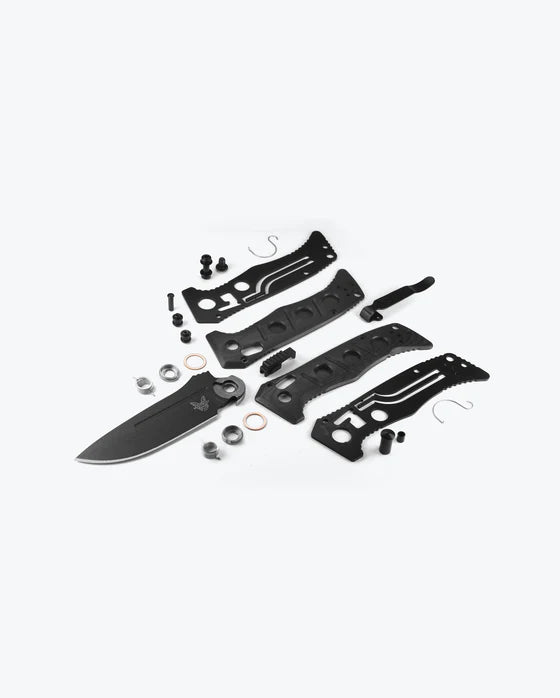 Benchmade 2730GY-1 Mini Auto Adamas CPM-Cru-Wear Black G-10 Handle Folding Auto Knife