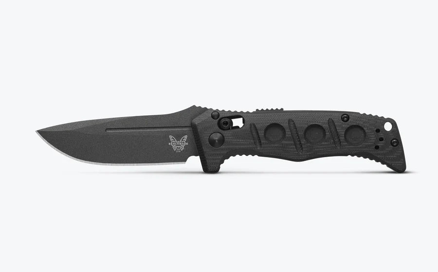 Benchmade 2730GY-1 Mini Auto Adamas CPM-Cru-Wear Black G-10 Handle Folding Auto Knife