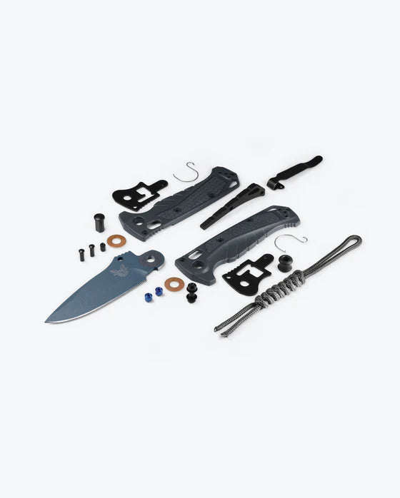 Benchmade 18065BT-01 Mini Adira CPM-MagnaCut Blade Tempest Gray Grivory Handle Folding Knife