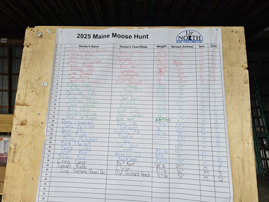 2025 Moose & Bear Hunt Pictures